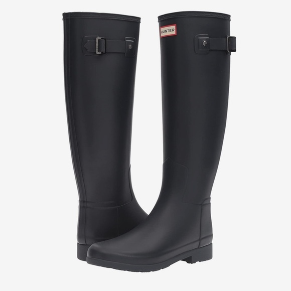 Hunter Shoes Hunter Womens Refined Slim Fit Tall Rain Boots Poshmark